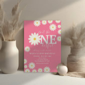 Invitation Pink Daisy N'est-elle pas UN seul et unique annive