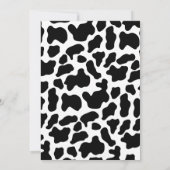 Invitation Pink Disco Cowgirl Rodeo Pays Anniversaire (Dos)