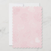 Invitation Pink Donut & Candy Theme Birthday Invite (Dos)