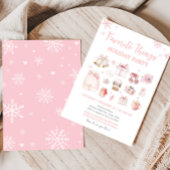 Invitation Pink Favori Things Fête de Noël