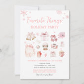 Invitation Pink Favori Things Fête de Noël (Devant)