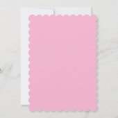 Invitation Pink Floral Baby Shower  (Dos)
