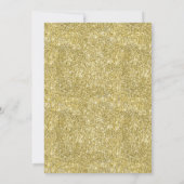 Invitation Pink Floral Princess Crown 1er anniversaire Invita (Dos)