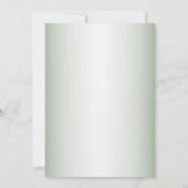 Invitation Pink Floral Rustic Geometric Green Bridal Shower (Dos)