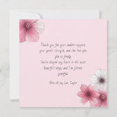 Invitation Pink Flower Heart Happy Mother’s Day (Dos)