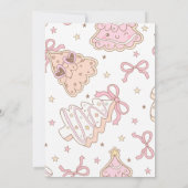 Invitation Pink GingerPread Winter Onederland 1er anniversair (Dos)