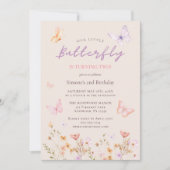 Invitation Pink Girl 2e anniversaire (Devant)