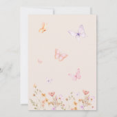 Invitation Pink Girl 2e anniversaire (Dos)