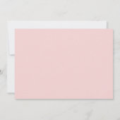 Invitation Pink & Grey Jote Dreamer Enfants Photo Anniversair (Dos)