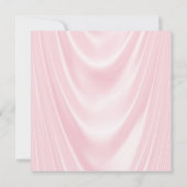 Invitation Pink Grey Pearl Chaire Ethnic Girl Baby shower (Dos)