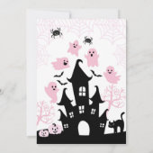 Invitation Pink Halloween Birthday (Dos)