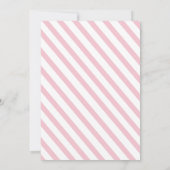 Invitation Pink Ice Cream Cone Scoop Confetti Anniversaire (Dos)