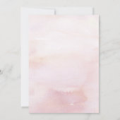 Invitation Pink King Protea et Pampas Grass Engagement Party (Dos)