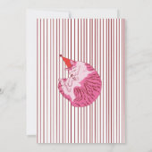 Invitation Pink Kitty Party One Silly Cat 1st Birthday (Dos)