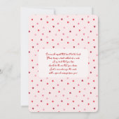 Invitation Pink ladybug Baby Shower Girl (Dos)