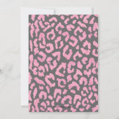 Invitation Pink Leopard 21st Birthday Party (Dos)