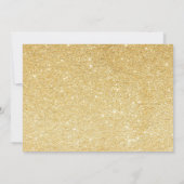 Invitation Pink Let's Par-tea Tea Anniversaire Photo (Dos)