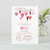 Invitation PINK Notre Petit Amoureux Saint-Valentin Anniversa (Debout devant)