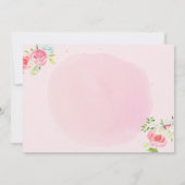 Invitation Pink ONE derful World Photo First Birthday (Dos)