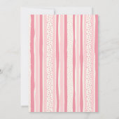 Invitation Pink Pastel Dinosaur 2-rex Rawr birthday (Dos)