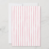 Invitation Pink pastel girl boat party birthday (Dos)