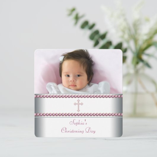 Invitation Pink Pearl (Debout devant)