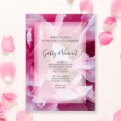 Invitation Pink Peony Flower
