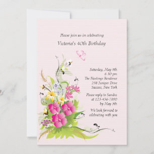 Invitation Pink Perfection