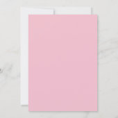Invitation Pink plaid bow bridal shower (Dos)