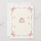 Invitation Pink Playful 18th Birthday (Dos)