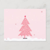 Invitation Pink playful winter bridal shower (Dos)