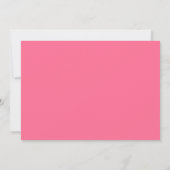 Invitation Pink Popsicle fraise Baby shower social (Dos)