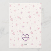 Invitation Pink Princess Doll, 3rd Birthday (Dos)