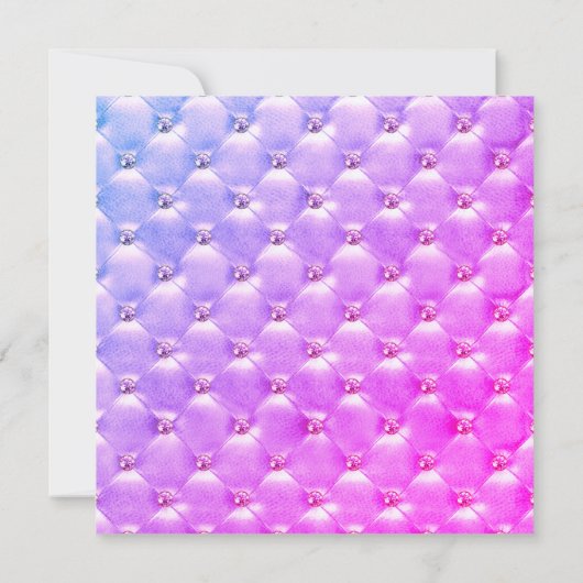 Invitation Pink Purple Paris Quinceañera (Dos)