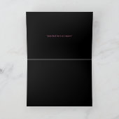 Invitation Pink Purple Sparkings Navy Blue Photo Anniversaire (Intérieur)