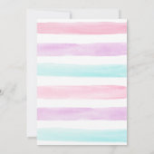 Invitation Pink Purple Two Scoops Ice Cream Joint Anniversair (Dos)