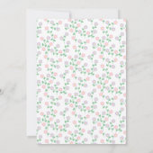 Invitation Pink Rocking Horse Girl Baby Shower (Dos)