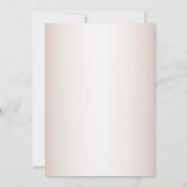 Invitation Pink Rose Watercolor Wedding Rehearsal Dinner (Dos)