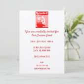 Invitation Pink Rosie le Riveter : "On peut le faire !"Poster (Debout devant)