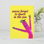 Invitation Pink Sun Dancer  (Debout devant)