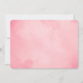 Invitation Pink Sweet 16 Photo Anniversaire (Dos)