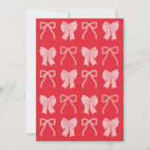 Invitation Pink Vintage Heart Cake Girl 2nd Birthday (Dos)