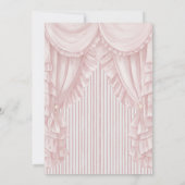 Invitation Pink Whimsical Elegant Baby Shower (Dos)