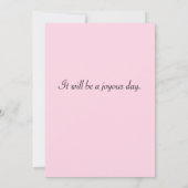 Invitation Pink Window Wedding (Dos)