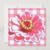 Invitation - Pink Zinnia (Devant)