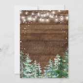 Invitation Pins d'animaux Oh Baby Baby shower (Dos)