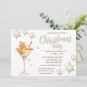 Invitation Pins de Camion Rouge Snowflakes Noël en bois (Debout devant)