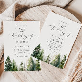 Invitation Pins élégant minimaliste mariage