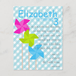 Invitation Pinwheel Trio