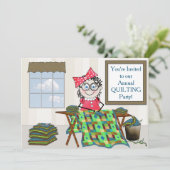 INVITATION PIQUANTE DE PARTIE - MÉLODIE DE QUILTER (Debout devant)